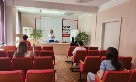 В рамках Недели грудного вскармливания в женской консультации №2 состоялась встреча для участниц клуба «Территория добра»